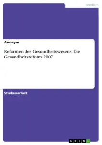 gesundheitsreform — DE news