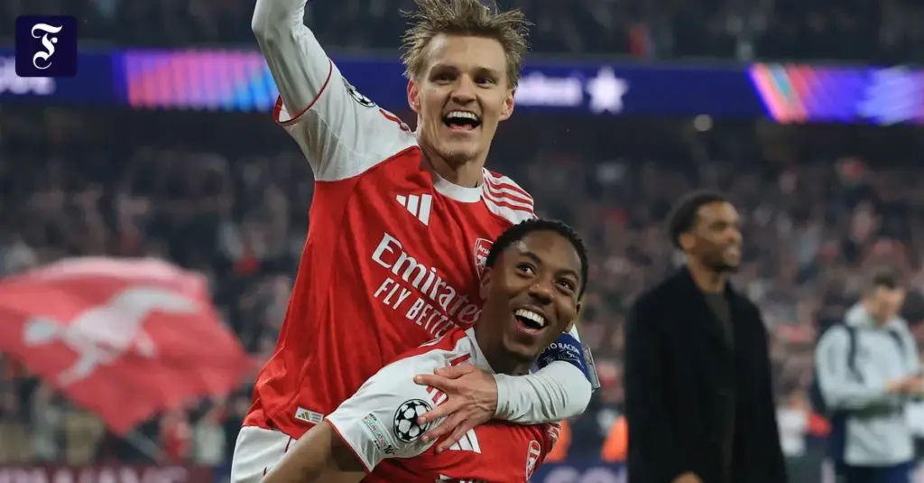 FC Arsenal erreicht das Champions-League-Finale