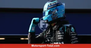 Formel 1: Russell in Spielberg auf der Pole, Verstappen mit Crash