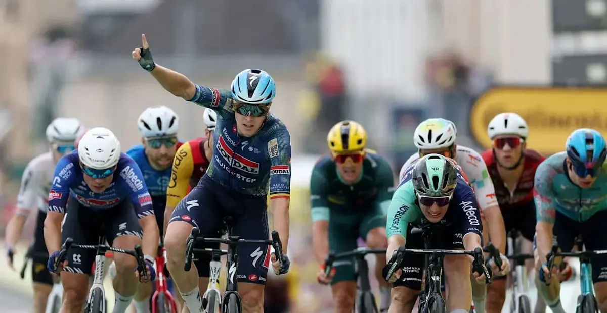 Tour-Hattrick für Merlier, Kanter Siebter - Sturz bei Sprint