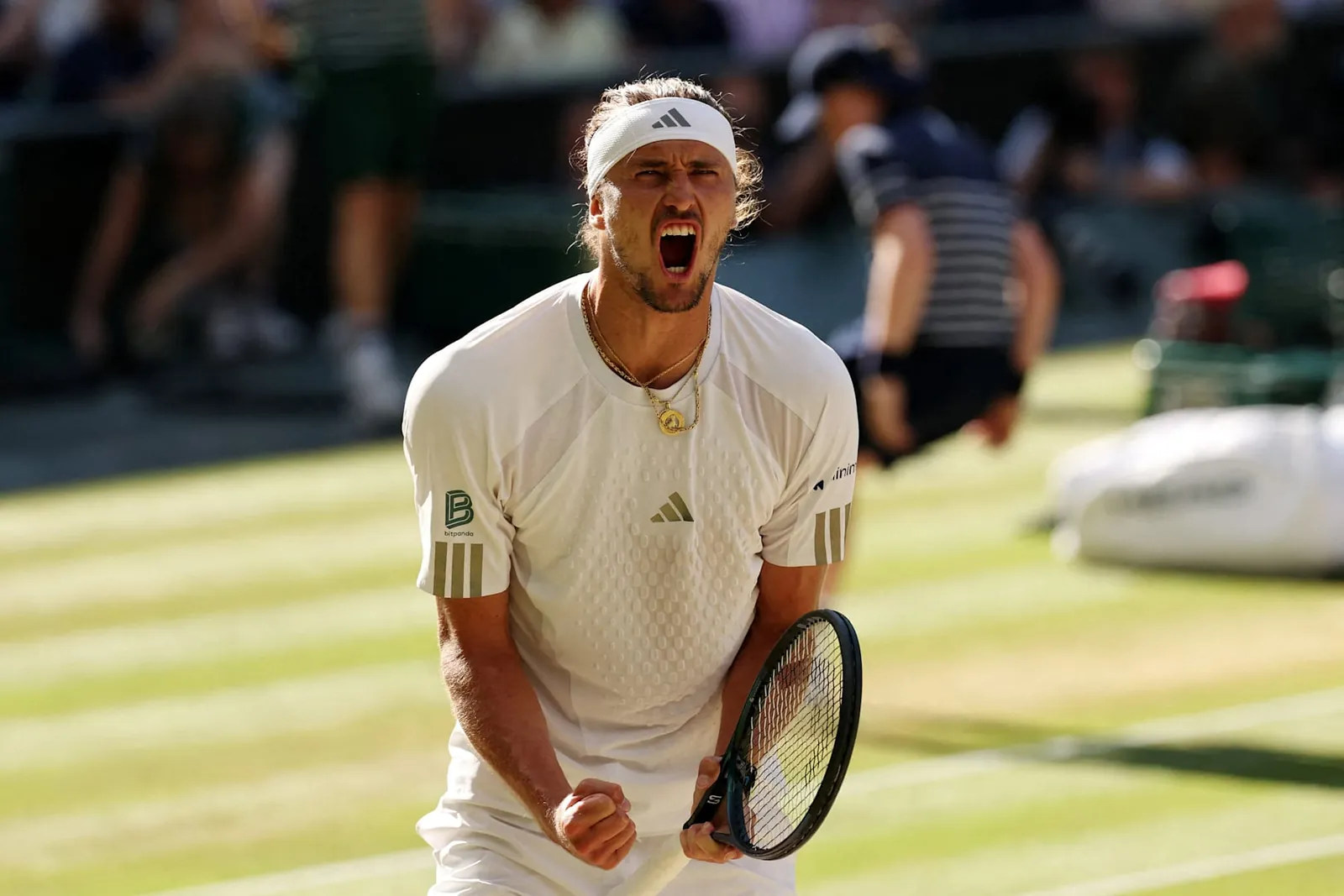 Starker Auftakt: Alexander Zverev gewann den ersten Satz