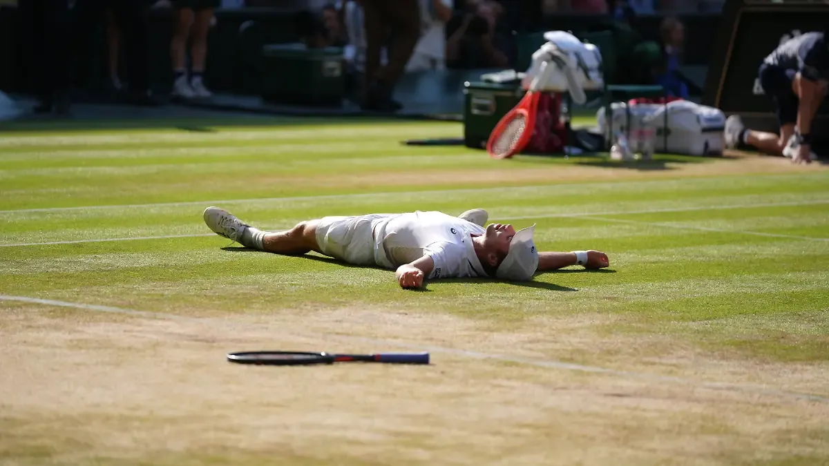 Arthur-Fery-of-Britain-reacts-to-winning-against-Flavio-Cobolli-of-Italy-in-their-quarter-final-men-s-singles-match-at-the-Wimbledon-Tennis-Championships-in-London-Wednesday-July-8-2026
