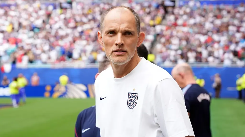 France-v-England-FIFA-World-Cup-2026-Bronze-Final-Miami-Stadium-England-manager-Thomas-Tuchel-ahead-of-the-FIFA-World-Cup-2026-bronze-final-at-the-Miami-Stadium-Picture-date-Saturday-July-18-2026-Photo-credit-should-read-Martin-Rickett-PA-Wire-RESTRICTIONS-Use-subject-to-restrictions-Editorial-use-only-no-commercial-use-without-prior-consent-from-rights-holder