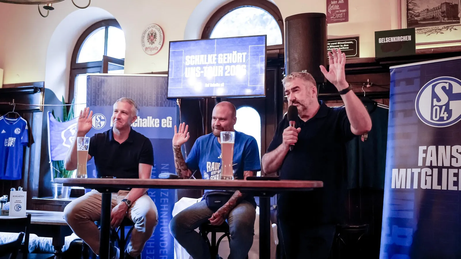21.07.2026, Schalke gehÃ¶rt uns Tour 2026, Genossenschaft, Auf Schalke eG, MÃ¼nchen